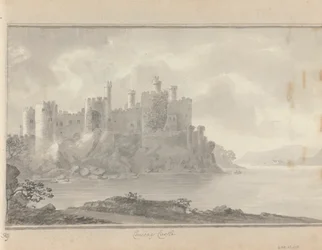 Vues en Angleterre, Écosse et Pays de Galles : Château de Conway