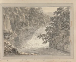 Vues en Angleterre, Écosse et Pays de Galles : Tour en Écosse ; Corie Lin ; une des chutes de la Clyde