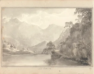 Vues en Angleterre, Écosse et Pays de Galles : Tour en Écosse ; Loch Katterine