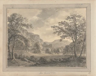 Vues en Angleterre, Écosse et Pays de Galles ; Tour en Écosse : Près de Derwent Water