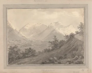 Vues en Angleterre, Écosse et Pays de Galles ; Tour en Écosse : Vallée de Newlands, AG