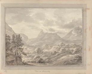 Vues en Angleterre, Écosse et Pays de Galles : Tour en Écosse ; Vue à Dalmally
