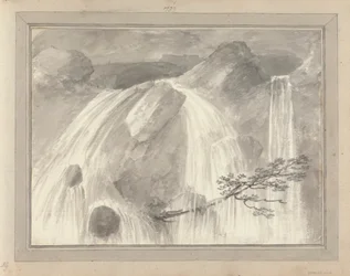 Vues en Angleterre, Écosse et Pays de Galles : Cascade, vues en 1799