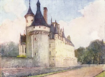 Chenonceaux depuis le jardin