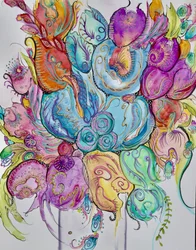 Un rêve floral fantaisiste