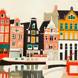 Amsterdam, Pays-Bas – Maisons 3