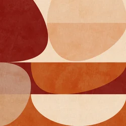 Automne, style Mid-Century, tons terreux 2
