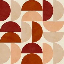 Automne, style Mid-Century, tons terreux 6