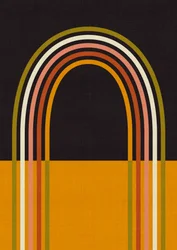 Geo Shapes Automne 2021 Arc-en-ciel