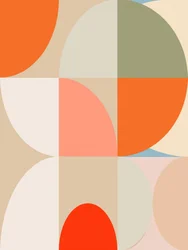 Pastel du milieu du siècle 12