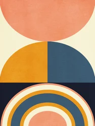 Rainbow Plus Shapes  Bleu moutarde 10