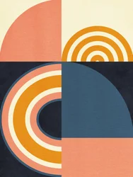 Rainbow Plus Shapes  Bleu moutarde9