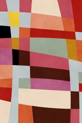 Couleurs chaudes - Géométrie Bauhaus 4