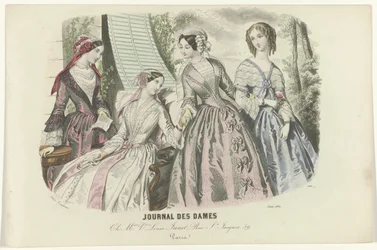Journal des Dames, Juin 1850, No. 1608 : Ch. Mme Louis Janet