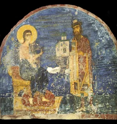 Grand Prince Yaroslav II Vsevolodovich avec modèle de l