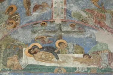 La Mise au tombeau du Christ, 12e siècle