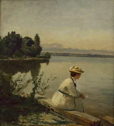 Près de Leoni sur le lac de Starnberg