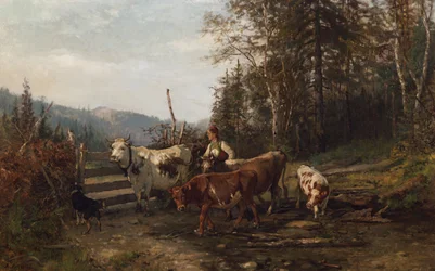 Près de la porte
