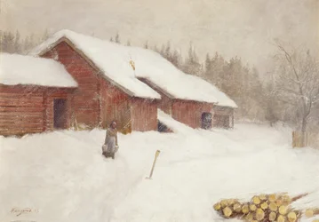 Dérive de la neige