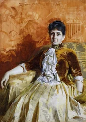 Portrait de Lisen Lamm, 1885