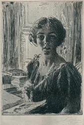 La princesse héritière Marguerite de Suède, 1914