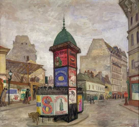 Colonne publicitaire