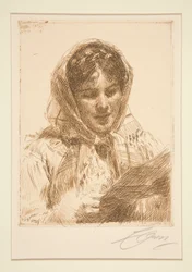 Une lettre, 1913