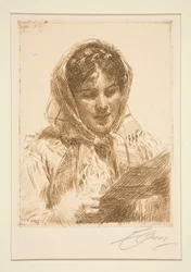 Une lettre, 1913
