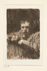 Un peintre-graveur (autoportrait)