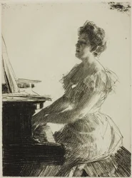 Au piano