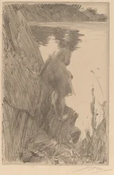 Baigneuse III (Baigneuse de Dos)