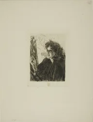 Fille avec une cigarette II