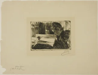 Dame lisant (Mme Zorn)