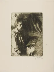 Autoportrait avec modèle II