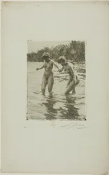 Deux baigneuses