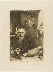 Zorn et sa femme