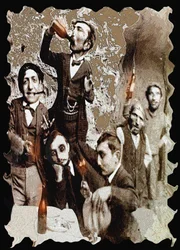 DRINKERS : Poètes maudits, 2002 (peinture numérique)