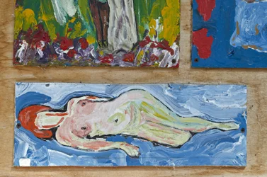 FEMME NUE ALLONGÉE