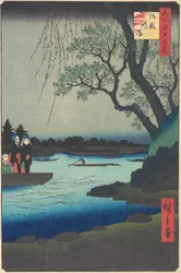 Ommayagashi, Rivière Sumida, ca. 1857