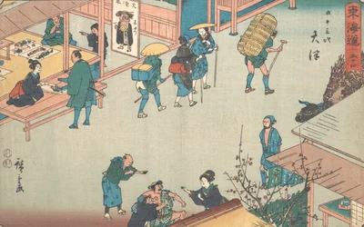 Otsu, vers 1840