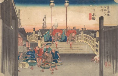 Stations One: Vue du matin de Nihonbashi