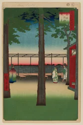 Aube au sanctuaire de Kanda Myojin
