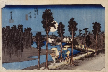 Scène de crépuscule à Numazu, #13