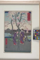 La berge de Sumida dans la capitale orientale (Tōto: Sumida Tei)