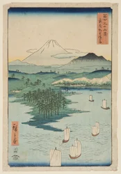 Yokohama à Noge dans la province de Musashi (Musashi Noge Yokohama)
