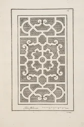 Conception pour Parterre, du Théâtre des Plans et Jardinages, pub.1652