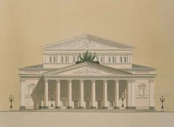 Théâtre Bolchoï, Moscou, Russie