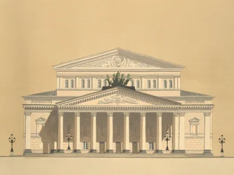 Théâtre Bolchoï, Moscou, Russie