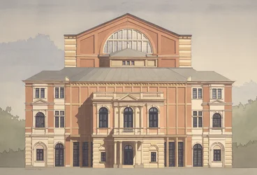 Festpielhaus, Bayreuth, Allemagne