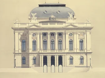 Opéra de Zurch, Zurich, Suisse